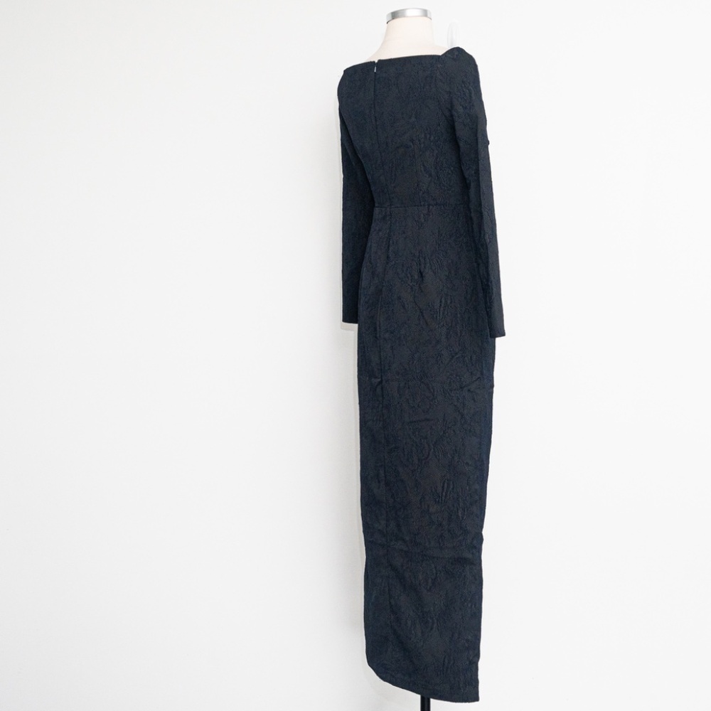 Kay Unger - New! Jude‎ Jacquard Column Gown. - Picture 5 of 12